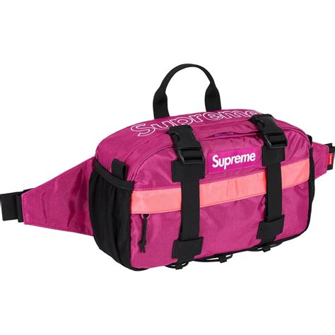 Supreme Waist Bag (FW19) Magenta .